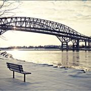 Picture Of Bluewater Bridge In Sarnia Ontario
