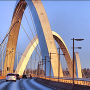 Picture Of Brasilia Bridge In Brasil