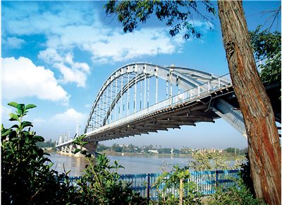 Picture Of Bridge In Ahvaz On The Karoon River