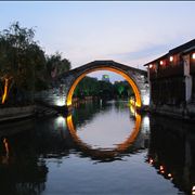 Picture Of Bridge In Jiaxing China