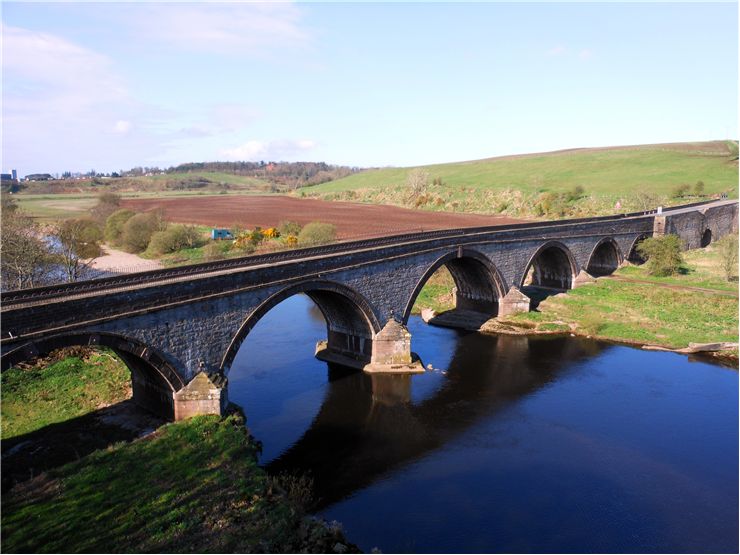 Picture Of Bridge Over The River North Esk