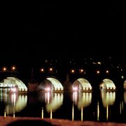 Picture Of Charles Bridge At Night