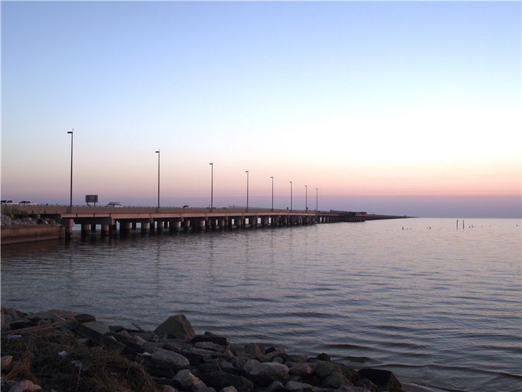 Picture Of Lake Pontchartrain Causeway