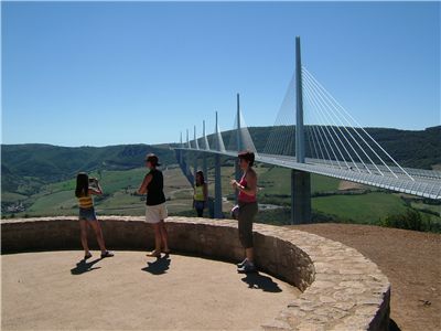 Millau Viaduct Side View