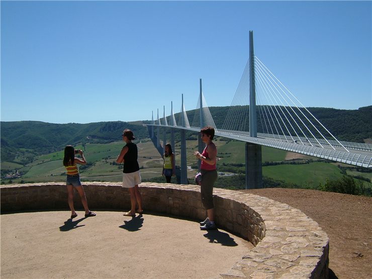 Millau Viaduct Side View