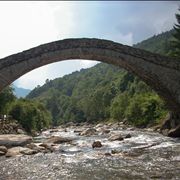 Picture Of Old Romanesque Bridge